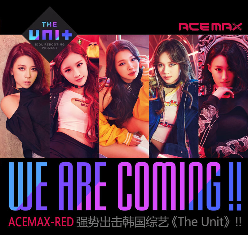 acemax-red出击the unit 中国组合首登韩国综艺